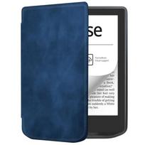 Soft TPU Protective Shell For Pocketbook Verse/Verse Pro e-Reader Case Ultra Slim Filio Cover PB 629/634 Funda Auto Wake/Sleep mėlyna