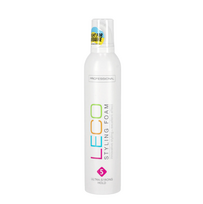 LECO STYLING FOAM 5 ULTRA STRONG HOLD - Plaukų putos: ypač stiprios fiksacijos