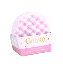Kūno Šveitimo Muilo Kempinė "Raspberry Ripple Gelato"