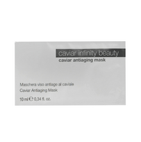 KLERADERM INFINITE BEAUTY CAVIAR ANTIAGING MASK/ Kaukė prieš odos senėjimą su eršketų ikrų ekstraktu, 10 ml