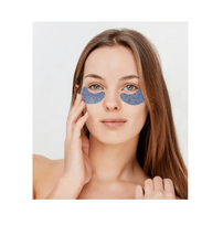 Hydrogelio paakių kaukė su mėlynosios balnapupės ekstraktu, kofeinu, vitaminu C/ Hydrogel Eye Patches Boosters