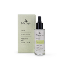 Veido šveitiklis su migdoline, vyno bei alfa hidroksi rūgštimis/ NATURYS PEELING AHA SOLUTION