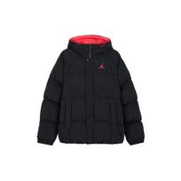 Jordan Embroidered Logo Zip Hoodie Long Sleeve Cotton Jacket Men Tops Black DQ7349-010 XL