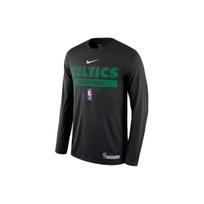 Nike Celtics Long-Sleeve Quick-Dry Game Training Tee Men Tops Black DR6506-010 M black