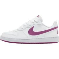 Nike Court Borough Low Recraft GS Balti/Karštos fuksijos vaikiški sportbačiai DV5456-121 40