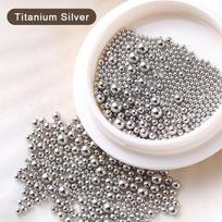 1 Box Mixed Sizes Mini Steel Ball Metal Micro Caviars Alloy Nail Art  Jewelry Manicure Accessories Diy Ornaments