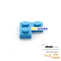 80pcs Bulk Blocks Building Bricks Thin 1+2 Educational Assemblage Construction Toys for Children Size Compatible With 2420