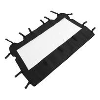 Minkštas atsparus orui skaidrus PVC galinis stiklas, dulkių skydo pakeitimas UTV galiniam langui, skirtas Polaris RZR XP 1000 2014 2023 white