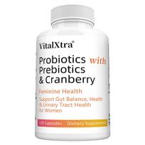 Probiotikai, Prebiotikai, Spanguolės, 120 kapsulių 120 Capsules