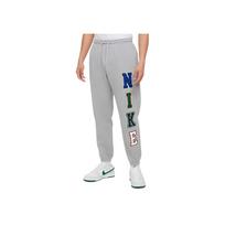 Nike Logotipo raidžių rašto megztos sportinės kelnės vyrams Pilkos FZ0882-063 XXL gray
