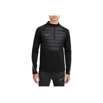 Nike Therma-Fit Academy Treniruočių viršutinė dalis Vienspalvė Patogi Madinga Universali Šilta Ilgomis Rankovėmis Marškinėliai Vyriški viršutiniai drabužiai Juoda FB6817-013 XXL black