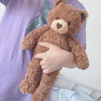 Cute Heart-Shaped Teddy Bear Plush Toy Accompany Sleeping Bear Toys Valentine's Day Gift Christmas Birthday Gifts Home Decor 42cm