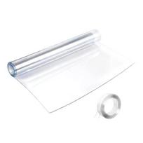 Tree Trunk Protector Guard for Iguana, PET Plastic Tree Trunk Wrap Bark Protector with Clear Double-Sided Tape for Preventing Iguana Cat Animals M