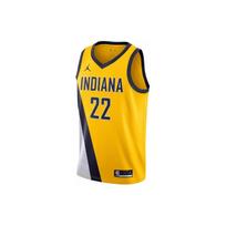 Jordan NBA Sweat-Wicking Straight-Fit Mid Basketball Vest, Pacers Fan Edition, Caris LeVert No. 22 Men Tops Yellow CV9479-729 XL