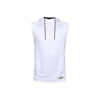 Under Armour UA SC30 Sleeveless Hoodie Vest Men Tops White 1356995-100 XXL