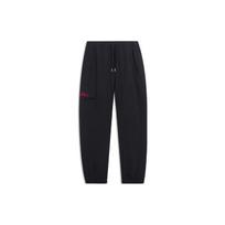 Li Ning Skateboard Series Solid Color Tapered Woven Sports Pants Men Bottoms Black AYKT075-1 M gray