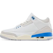 Air Jordan 3 Retro PS Lucky Shorts Kids Sneakers White Summit-White Hydrogen-Blue DM0966-101 28