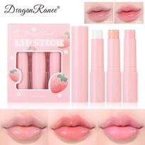 Dragon Ranee Strawberry Color-Changing Lip Balm - 3 Piece Set