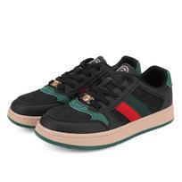New Men Women Anti Slip Odor Proof Sneakers High Quality Fashion Trend Couple Board Shoes Classic Retro  Casual Shoes 39 black