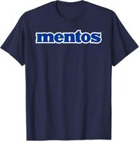 MENTOS Šviežių mėtų saldainių marškinėliai Unisex marškinėliai M blue