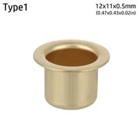1Pcs Metal Candle Cup Tapered Wax Candles Candle Craft for Home Party Event,Weddings &Valentine's Day Decor Random Color