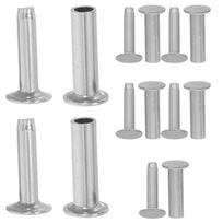 7 Pairs Heavy Duty Knife Handle Rivets For Diy Cutlery Making Stainless Steel Cutter Handle Fasteners For Kitchen Chef Knives 1.4x0.7x0.7cm