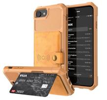Luxury PU Leather Wallet Case for iPhone 11 Pro 7 8 Plus X XS XR MAX SE 2020 Cases Wallet Flip Cover Buckle for iPhone XR Fundas for iPhone 11 Pro geltona