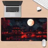 Large Desk Mat Mouse Pad Gaming Cloth Surface Non Slip Rubber Base for PC Laptop Keyboard Black Friday Sale 400x800x2mm