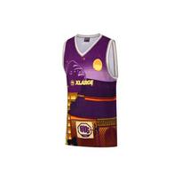 Li-Ning Badfive Loose-Knit Basketball Vest Men Tops Jam-Purple AAYP533-1 L