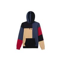 Levis Red™ Pioneer Series Color Block Hooded Drawstring Long Sleeve Sweatshirt Men sweatshirt Multicolor A2703-0001 XS