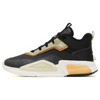 Anta Magic Cube 4 Warm And Wear-Resistant Mid-Top Sports Casual Shoes Men Sneakers Black Yellow 112248980-3 40