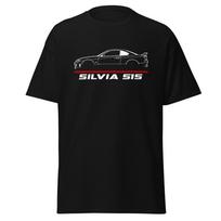 Premium T-Shirt For Nissan Silvia S15 1999 Car Fans Birthday Gift XL black