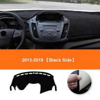 For Ford Kuga 2 MK2 Escape 2013 2014 2015 2016 2017 2018  Car Dashboard Cover Dash Mat Sun Shade Non-slip Pad Accessories LHD Black Side