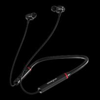Lenovo HE05X Gen 2 Wireless Neckband Bluetooth Headphones šalta juoda spalva