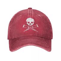 Jackass kaukolė ir ramentai beisbolo kepuraitės madingos nusidėvėjusios medvilninės galvos apdangalai unisex lauko vasaros kepurės kepurė One Size