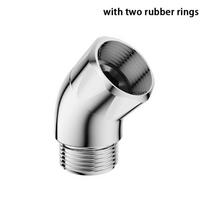 135 Degree Showerhead Angle Adjuster Handheld Universal Port Shower Angle Controller 1/2-inch Elbow Shower Elbow Adapter
