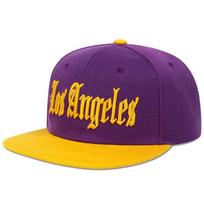 1Piece Unisex Los Angeles Embroidery Hip Hop Urban Street Style Hat Outdoor Adjustable Sunscreen Leisure Hat Spring Summer Travel Tourism Vacation