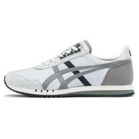 Onitsuka Tiger Dualio Audinys Sintetinė Oda Patogūs Universalūs Neslystantys Žemi Laisvalaikio Batai Unisex sportbačiai Pilki 1183C249-020 36 white