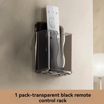 Wall-mounted Punch-free TV Air Conditioner Remote Control Wall Hanging Box Storage Box Storage Bracket Bedside Wall Hanging Storage Rack Rack 1PCS skaidri