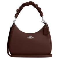 Coach Teri 29 Logo Zip Leather Tote Bag Large Women tote bags Maple CU126-SVMPL Basic Set (Bag+Dust Bag)