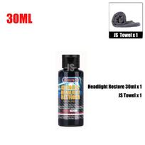 30/100ml Žibintų atnaujinimo poliravimo priemonė Žibintų oksidacijos šalinimo skystis 100ml black