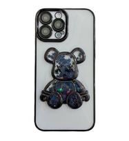 iLike    Apple    iPhone 15 Pro Silicone Case Print Desire Bear    Black