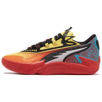 Puma Scoot Zeros 2 Caution Unisex Sneakers Multi-Color Rickie-Orange Speed-Yellow 310843-01 39
