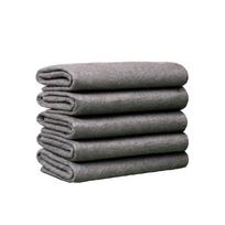 10pcs Magic Glass Cleaning Cloth - Reusable Microfiber Towel, Streak-Free & Water Spot-Free for Windows, Mirrors, Car Wash 10pcs pilka