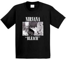 Hot item 1989 Nirvana Bleach Album  Unisex T-Shirt L