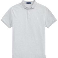 Polo Ralph Lauren Solid Color Logo Embroidered Short Sleeve Polo Shirt Men tops Light-Gray 710909888-002 XS