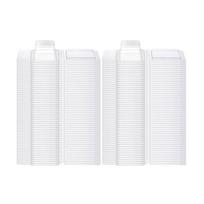 100 Pieces/Set Wax Melt Moulds Environmentally Wax Melt Packaging Boxes Wax Melt Clamshells Mould for Making Candle