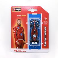 Bburago 1:64  F1 Sf-25 Rb21 Mcl39 W16E Australian / Bahrain Gp Rb21  Japan Gp No.1 Diecast Model Car beige