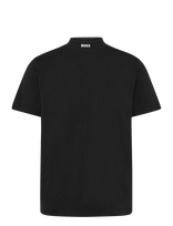 BOSS - Tee Collar - Sportiniai marškinėliai - Juoda