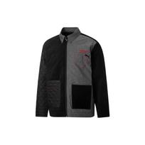 Puma Atverčiama laisvalaikio sportinė striukė Vyriški viršutiniai drabužiai juodi 530354-01 L gray